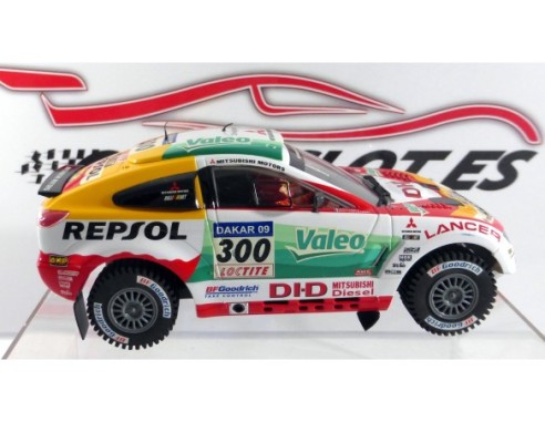 Mitsubishi Lancer Nº300 2009 Dakar Rally REF.50703 AVANT SLOT