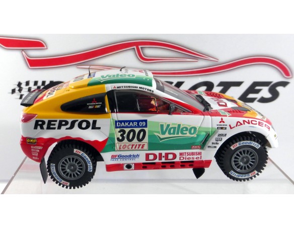 Mitsubishi Lancer Nº300 2009 Dakar Rally REF.50703 AVANT SLOT