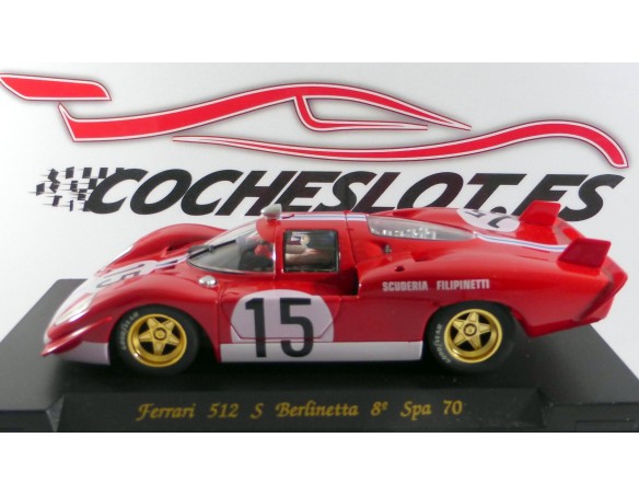 Ferrari 512 S Coda Lunga Le Mans 1970 Scuderia Filipinetti Nº15 FLY