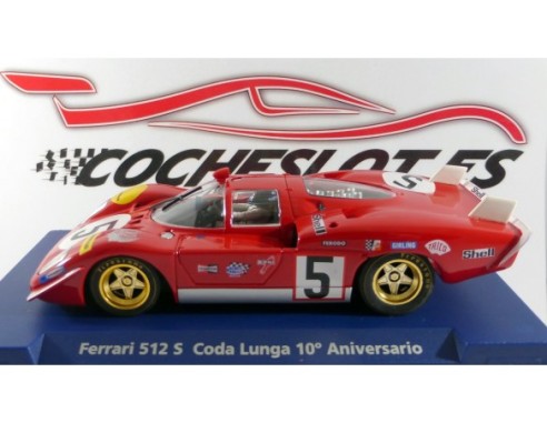 Ferrari 512S Coda Lunga 10ºANIVERSARIO Le Mans 1970 REF. A2006 FLY