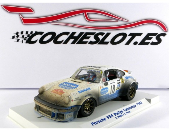 PORSCHE 934 RALLYE CATALUNYA 1983 EFECTO BARRO REF.W044-03SP SLOTWINGS