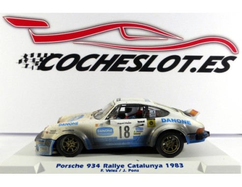 PORSCHE 934 RALLYE CATALUNYA 1983 EFECTO BARRO REF.W044-03SP SLOTWINGS
