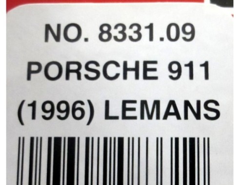 PORSCHE 911 LEMANS 1996 REF.8331.09  TYCO