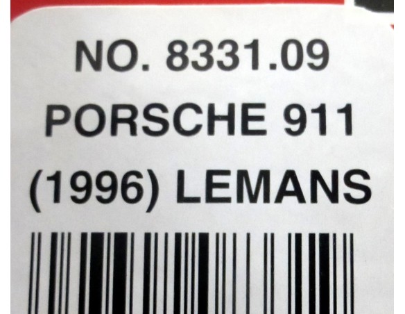 PORSCHE 911 LEMANS 1996 REF.8331.09  TYCO