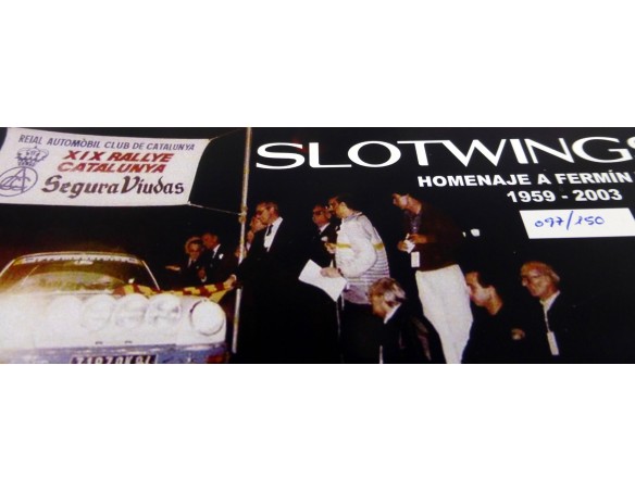 PORSCHE 934 RALLYE CATALUNYA 1983 EFECTO BARRO REF.W044-03SP SLOTWINGS