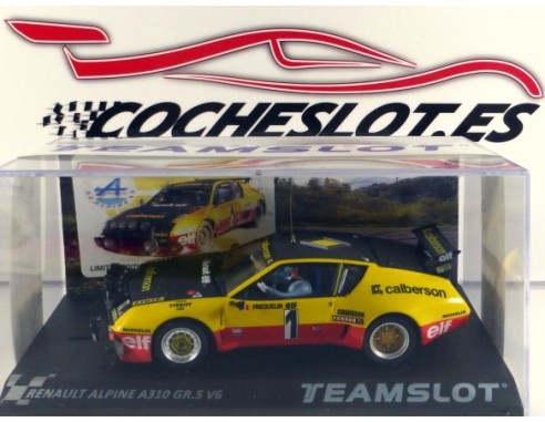 Renault Alpine A310 V6 GR 5 Calberson Frequelin / Delaval 1977 REF.SRE20 TEAM SLOT