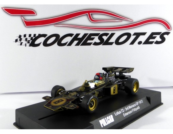 Lotus 72 Nº8 3º GP Monaco 1972 Emerson Fitipaldi MB REF.Car02c POLICAR