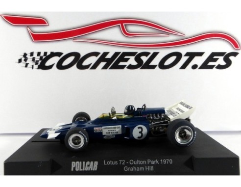 Lotus 72 n.3 Graham Hill - Oulton Park GP 1970 REF.CAR02b POLICAR