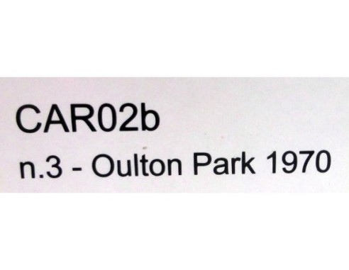 Lotus 72 n.3 Graham Hill - Oulton Park GP 1970 REF.CAR02b POLICAR
