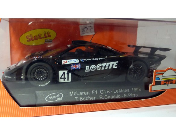 MCLAREN F1 GTR LOCTITE LE MANS 1998  REF.CA10z SLOT.IT