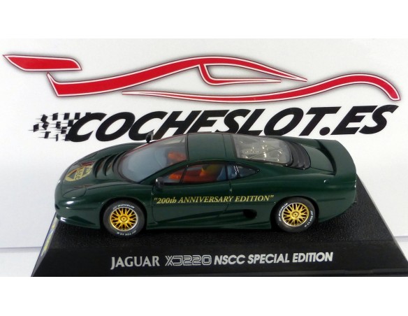 Jaguar XJ 220 NSCC 200th anniversary special edition SCALEXTRIC