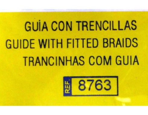 GUIA CON TRENCILLAS REF.8763 TECNITOYS