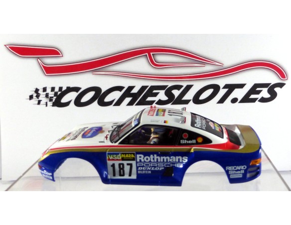 CARROCERIA Porsche 959 Raid de  Rothmans del Dakar 1986 SCALEAUTO