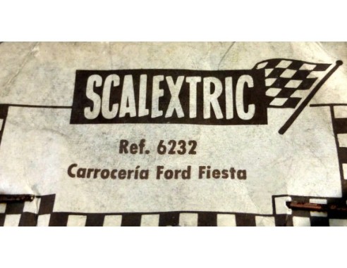 CARROCERIA FORD FIESTA REF.6232 SCALEXTRIC
