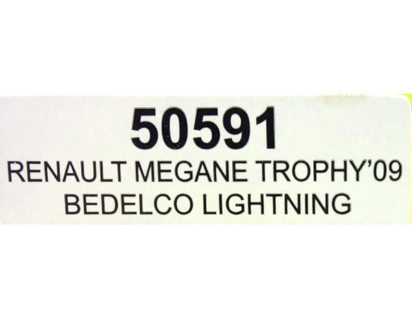 RENAULT MEGANE TROPHY 09 LIGHTNING REF.50591 NINCO