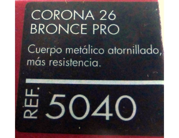 CORONA 26 BRONCE PRO REF.5040 TECNITOYS