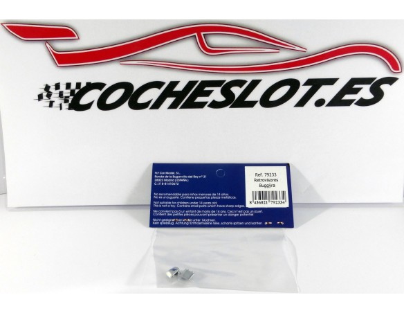 RETROVISORES BUGGYRA PLATA REF.79233 FLY