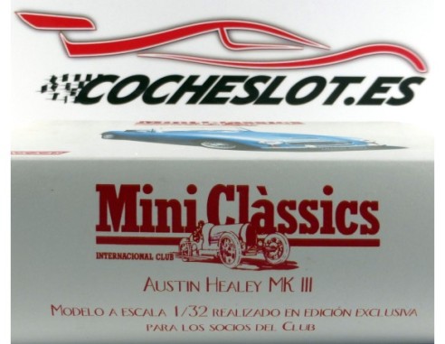 AUSTIN HEALEY MKIII. MINI CLÀSSICS ED.LTA 2002. SOLO 175 UNIDADES.PINK-KAR