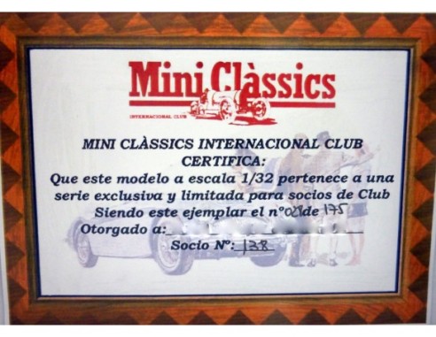 AUSTIN HEALEY MKIII. MINI CLÀSSICS ED.LTA 2002. SOLO 175 UNIDADES.PINK-KAR