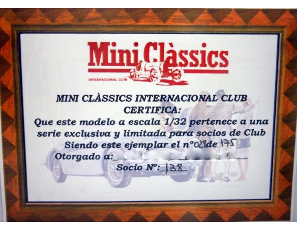 AUSTIN HEALEY MKIII. MINI CLÀSSICS ED.LTA 2002. SOLO 175 UNIDADES.PINK-KAR