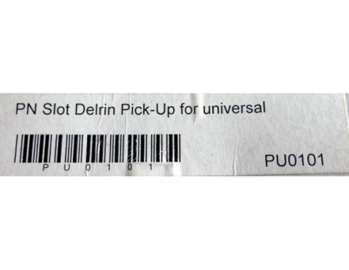 GUIA ALIGERADA UNIVERSAL. PN SLOT DELRIN PICK-UP