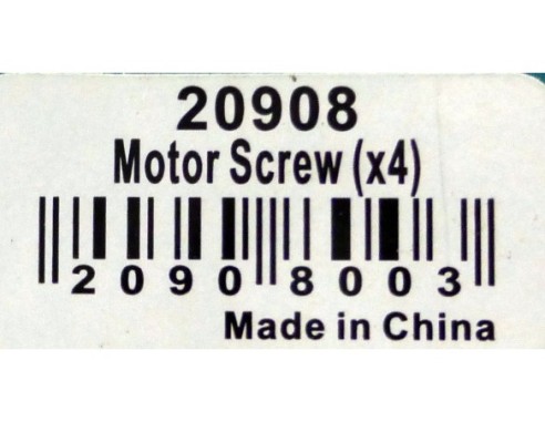 TORNILLO MOTOR (x4) REF.20908 AVANT SLOT