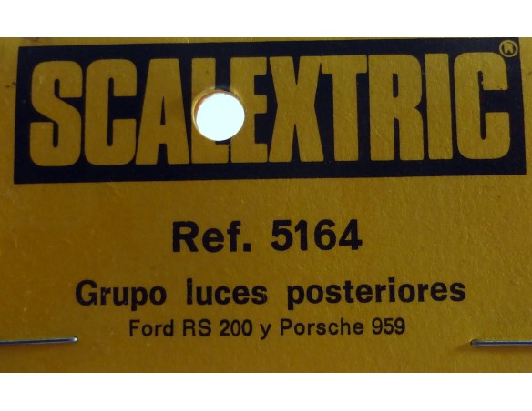 GRUPO LUCES POSTERIORES ,FORD RS 200 Y PORSCHE 959 REF.5164 EXIN
