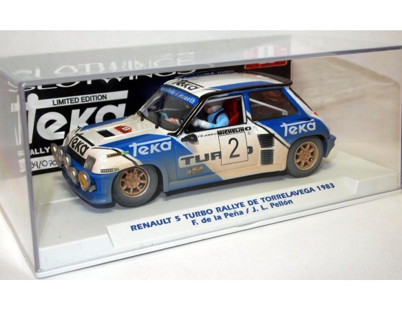 RENAUL 5 TEKA RALLY TORRELAVEGA 1983 ED.LTD 70u.SUCIO SLOTWINGS