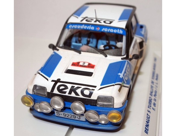 RENAUL 5 TEKA RALLY TORRELAVEGA 1983 ED.LTD 70u.SUCIO SLOTWINGS