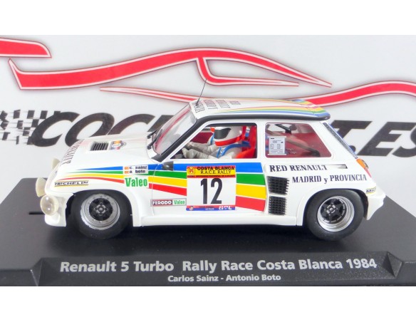 RENAULT 5 TURBO RALLY RACE COSTA BLANCA 1984 C.SAINZ A1203 REF.88169 FLY