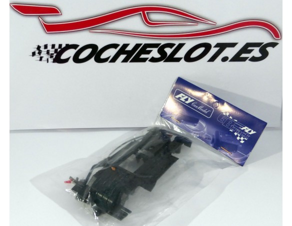 CHASIS COMPLETO CON GUIA BASCULANTE.AUDI QUATTRO.REF.B-299 FLY