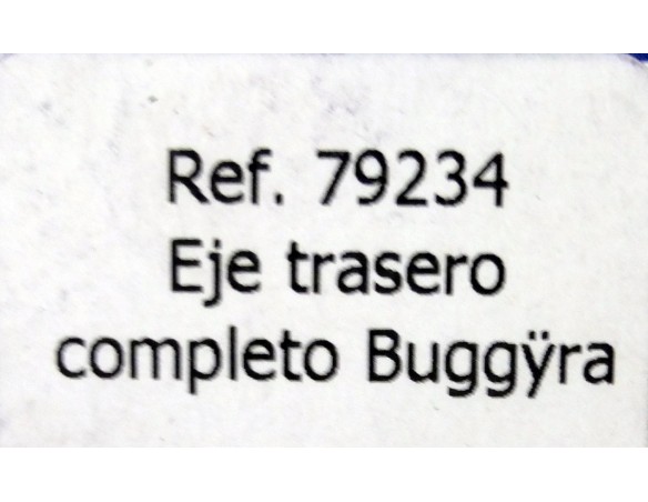 EJE TRASERO COMPLETO BUGGYRA REF.79234 FLY