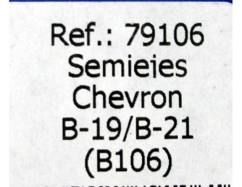 SEMIEJES CHEVRON B-19/B-21 B106 REF.79106 FLY