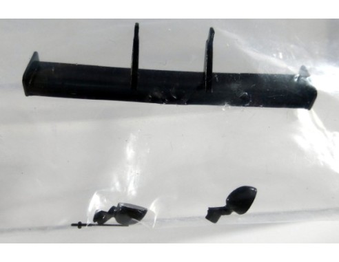 ACCESORIOS CARROCERIA BMW M3 GTR .RETROVISORES EN NEGRO. B-312 REF.79312 FLY