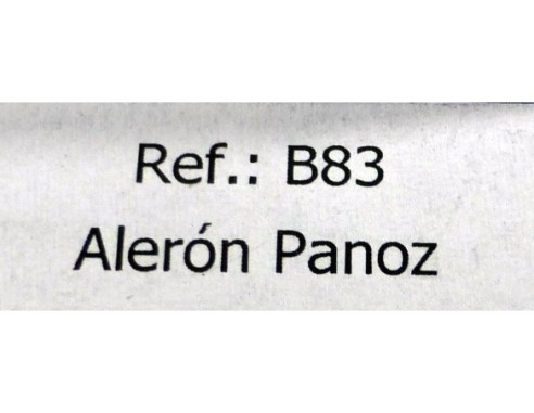 ALERÓN PANOZ NEGRO B83 REF.79083 FLY