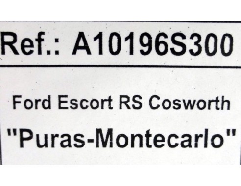 FORD ESCORT RS COSWORTH PURAS-MONTECARLO REF.A10196S300 EDUCA