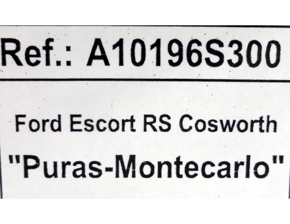FORD ESCORT RS COSWORTH PURAS-MONTECARLO REF.A10196S300 EDUCA
