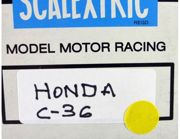 HONDA AMARILLO CHASIS ROJO REF.C-36 EXIN MEX