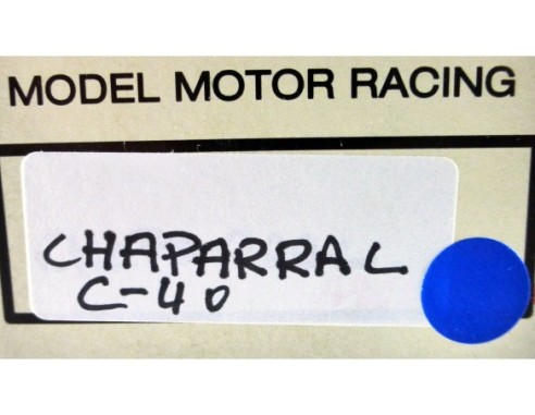 CHAPARRAL AZUL OSCURO REF.C-40 EXIN MEX