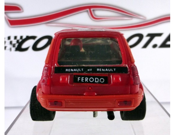 RENAULT 5 ROJO  NARANJA REF.C-4058 EXIN MEX