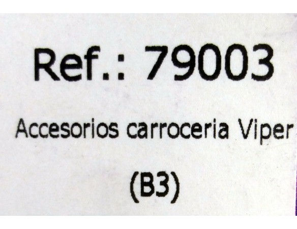ACCESORIOS CARROCERIA VIPER B3 REF.79003 FLY
