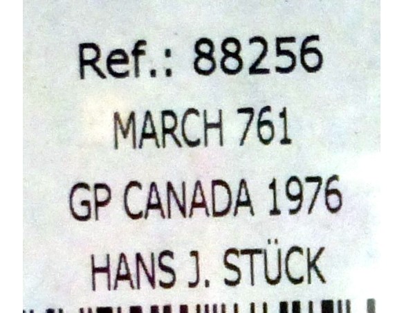 MARCH 761 GP CANADA 1976 REF.88256 FLY