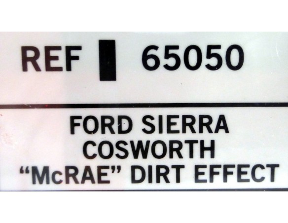 FORD SIERRA COSWORTH McRAE DIRT EFFECT REF.65050 TECNITOYS