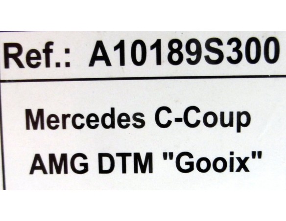 MERCEDES C-COUP AMG DTM GOOIX REF.A10189S300 EDUCA