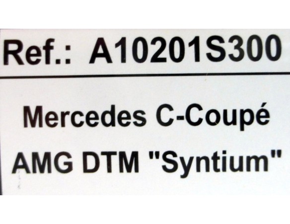 MERCEDES C-COUPÉ AMG DTM SYNTIUM REF.A10201S300 EDUCA