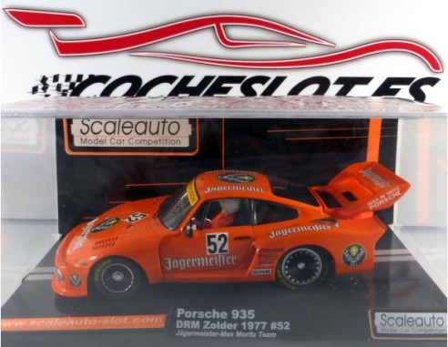 PORSCHE 935 DRM ZOLDER 1977 Nº52 JAGERMEISFTER REF.SC6029 SCALEAUTO
