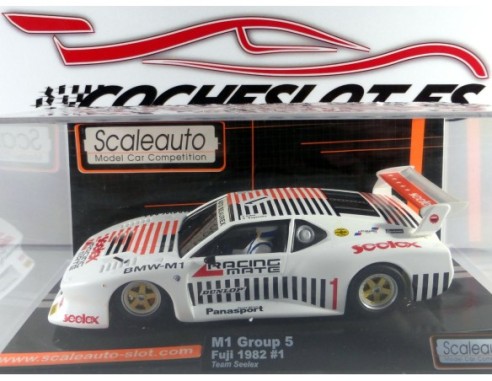 BMW M1 Gr.5 FUJI 1982 Nº1 TEAM SEELEX REF.SC6039 SCALEAUTO