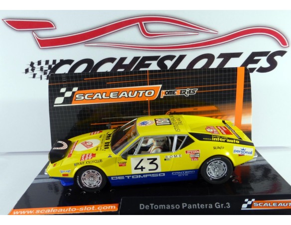 DE TOMASO PANTERA Rally Montecarlo 1976 Nº 43 Pitoni REF.SC6084 SCALEAUTO