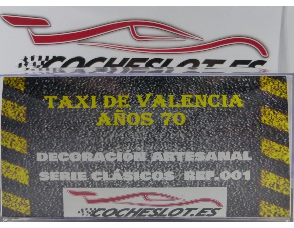 TAXI DE VALENCIA AÑOS 70 ED.LTD. 50 UNIDADES