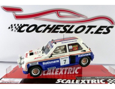 RENAULT 5 ROTHMANS ED.LM FOROSLOT VALENCIA ABRIL 2019 TECNITOYS